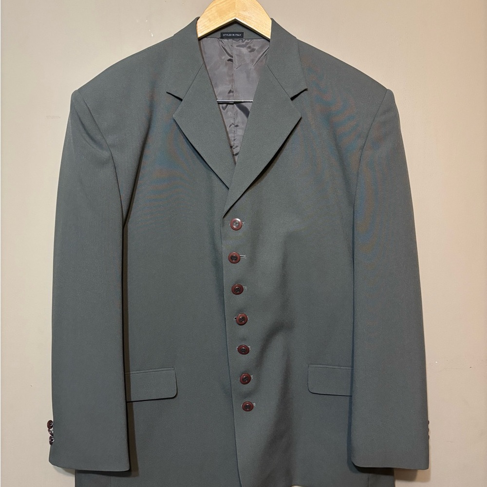PIAZZA FIRENZE COLLEZIONE Vintage Styled in Italy 7-Button Blazer